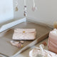 Cam Cam Copenhagen Skötunderlägg quiltat Classic Stripes Rose