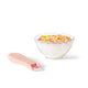Tiny Harlow Tiny Tummies dockmatsset med skål och sked, frukostflingor