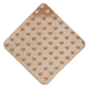 Jollein badcape för baby Jacquard Biscuit