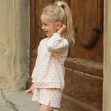 Konges Slojd Korta Shorts för Flickor Spotty Rosewater Dot