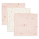 Jollein muslinblöjor 31 x 31 cm Pretty Picnic, 3-pack