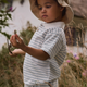 Lil' Atelier polotröja för barn Loose Coconut Milk Dusty Blue NMMHALDUR