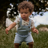 Lil' Atelier barnbyxor i denim, Lösa, Medium, Blue Denim, NBMFUNDA