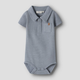 Lil' Atelier smal baby body med krage för pojkar Tradewinds NBMFALK