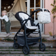 Babyshower Barnvagnsväska liten camila rock and love