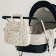 Babyshower Barnvagnsväska liten camila olive bloom